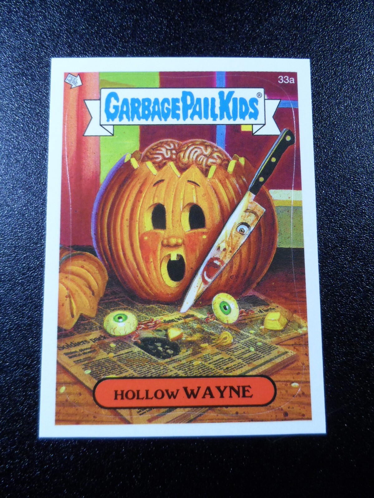 Halloween John Carpenter Michael Myers Laurie Strode Spoof Garbage Pail Kids