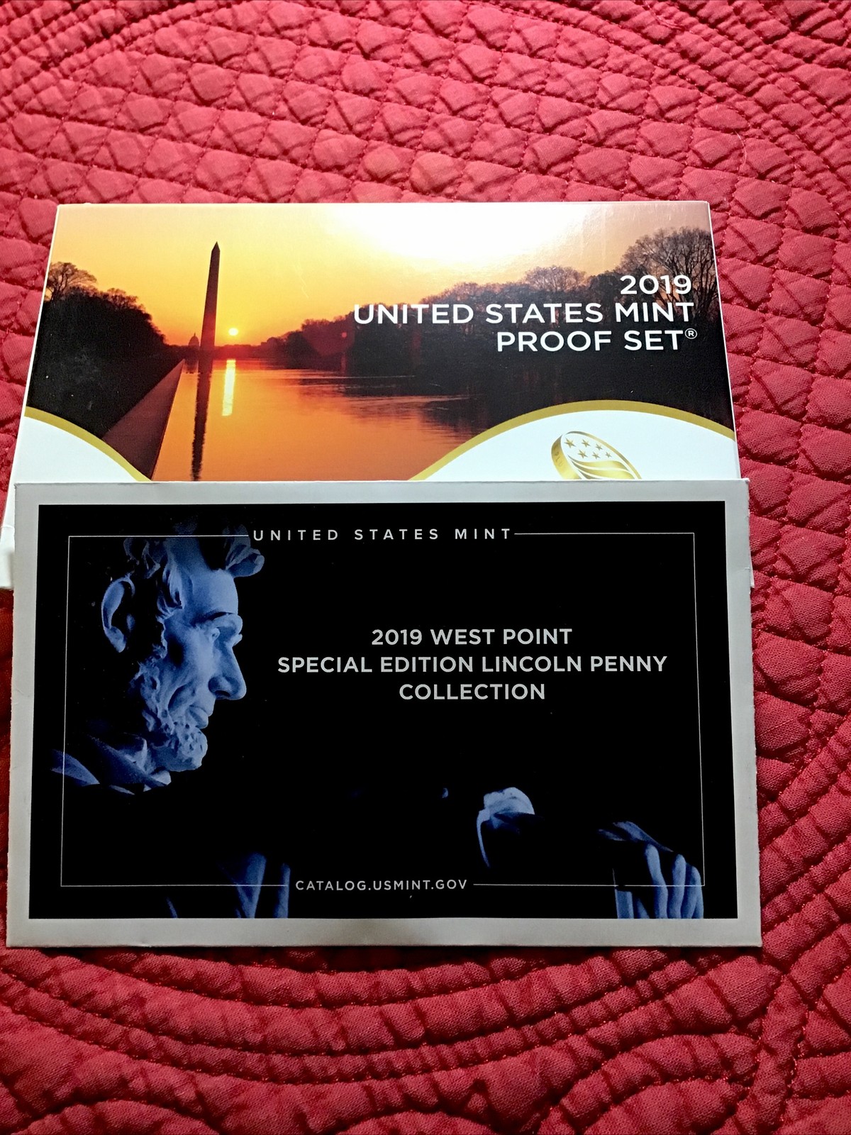 2019 CLAD Proof Set with W Point Penny! 2020 CLAD Proof Set with W Point Nickel!
