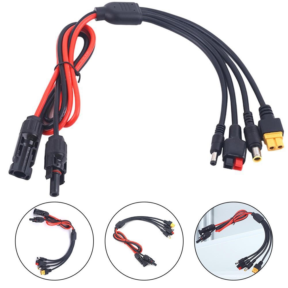 For ECOFLOW River Solar Adapter Kit Power Station Adapter For Power Stations New