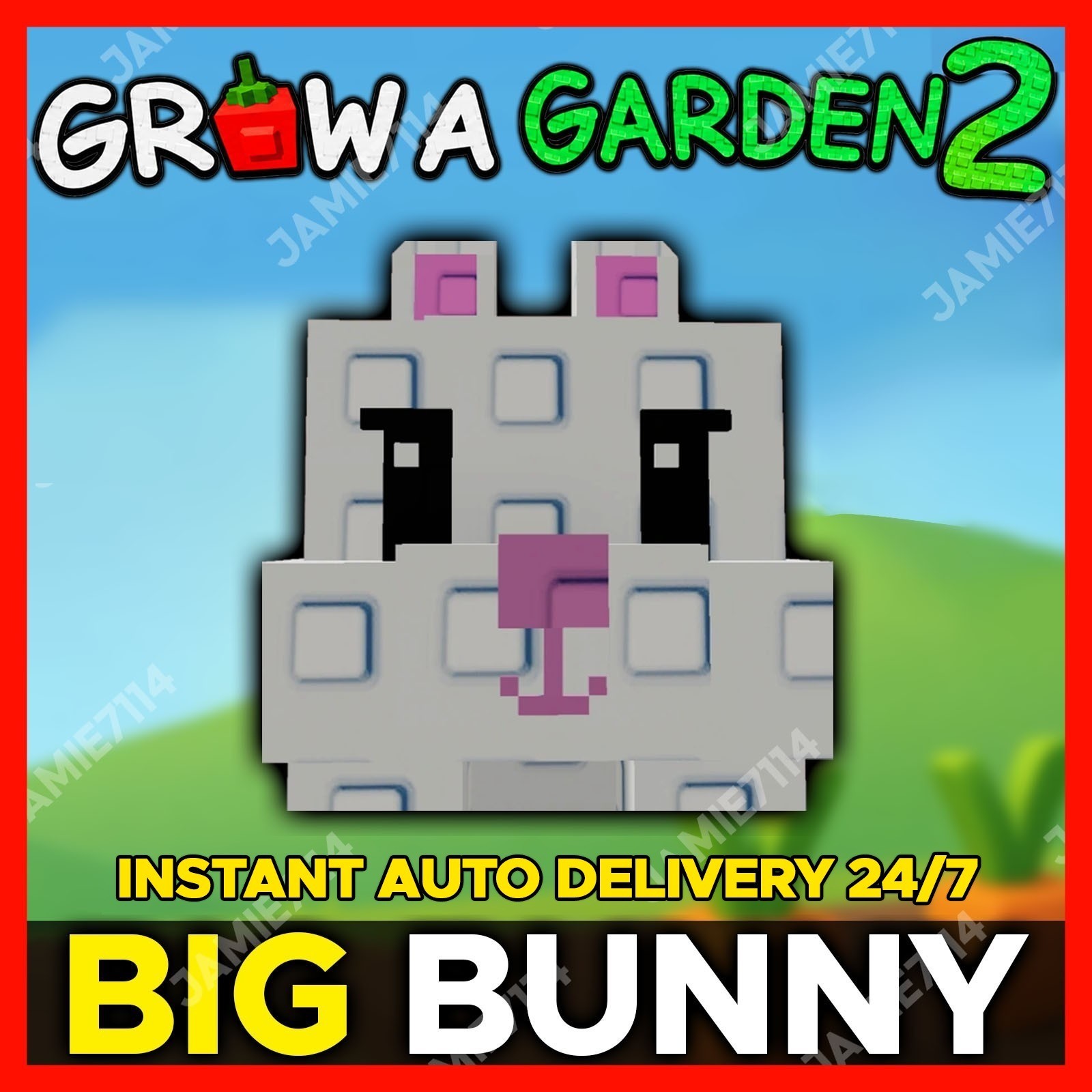 🪴Grow a Garden 2 | Big Bunny | GAG2 Fast & Easy