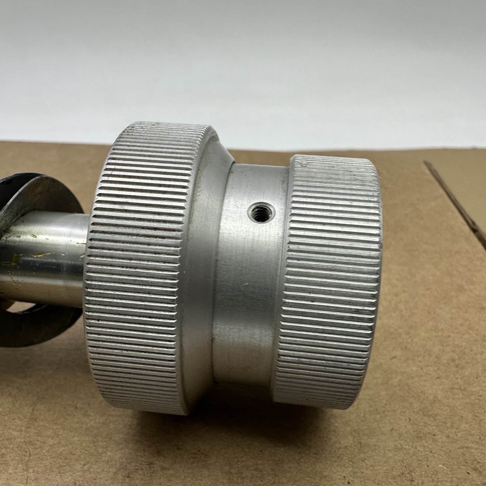 Bausch & Lomb Complete Height Adjustment Spindle + Knobs for Balplan Microscope