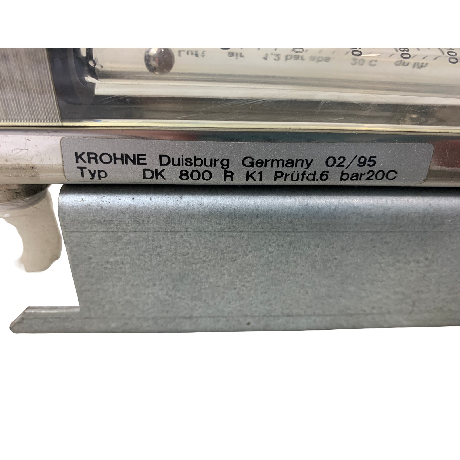 Krohne DK 800 R K1 Suspension Flow Meter Float Type Flow Sensor