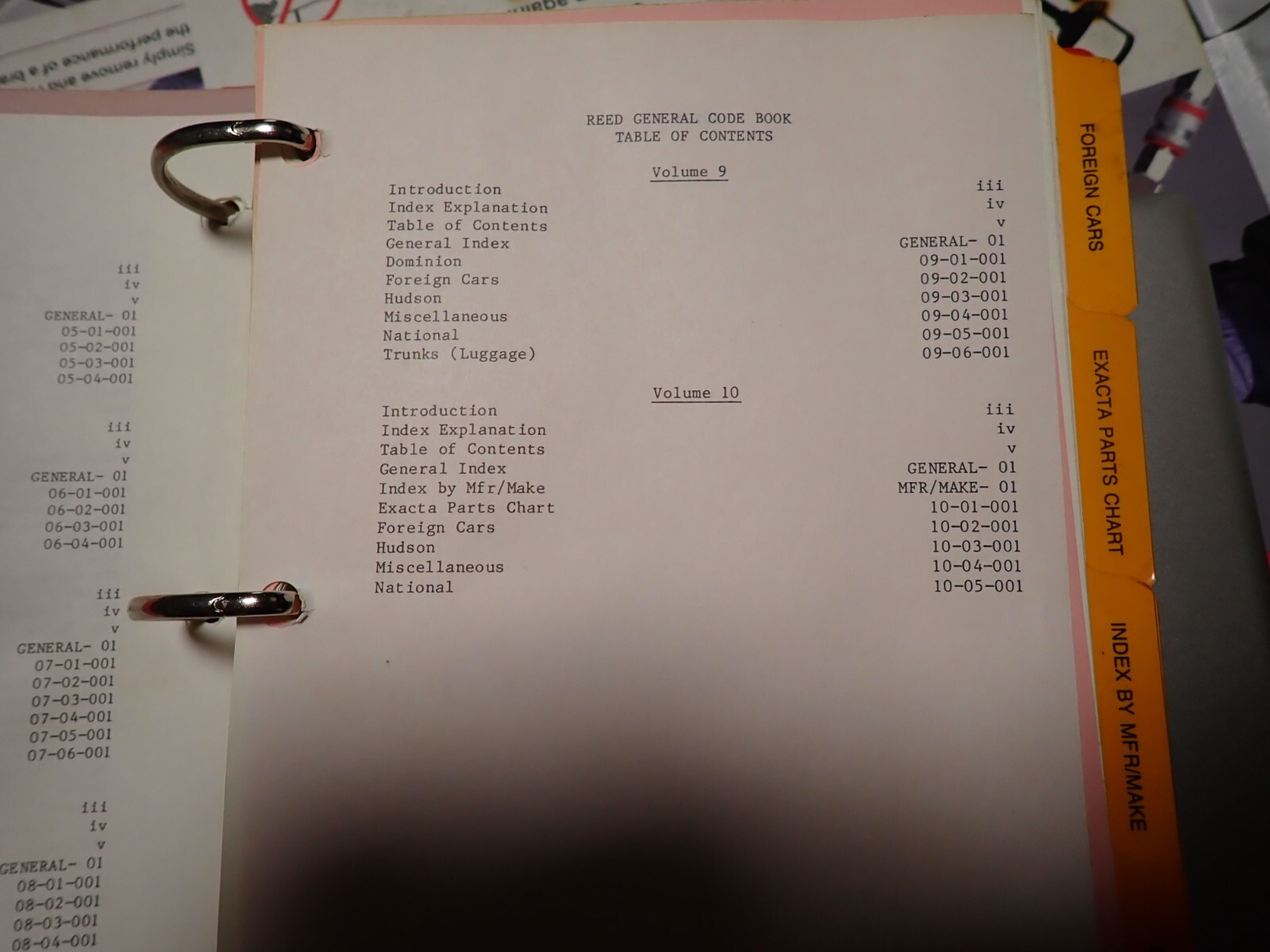 Locksmith - Reed General Code Books - Choose Available Volume