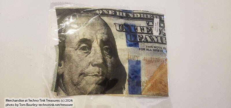 Silk 18 inch $100 Bill from Magic by Gosh
