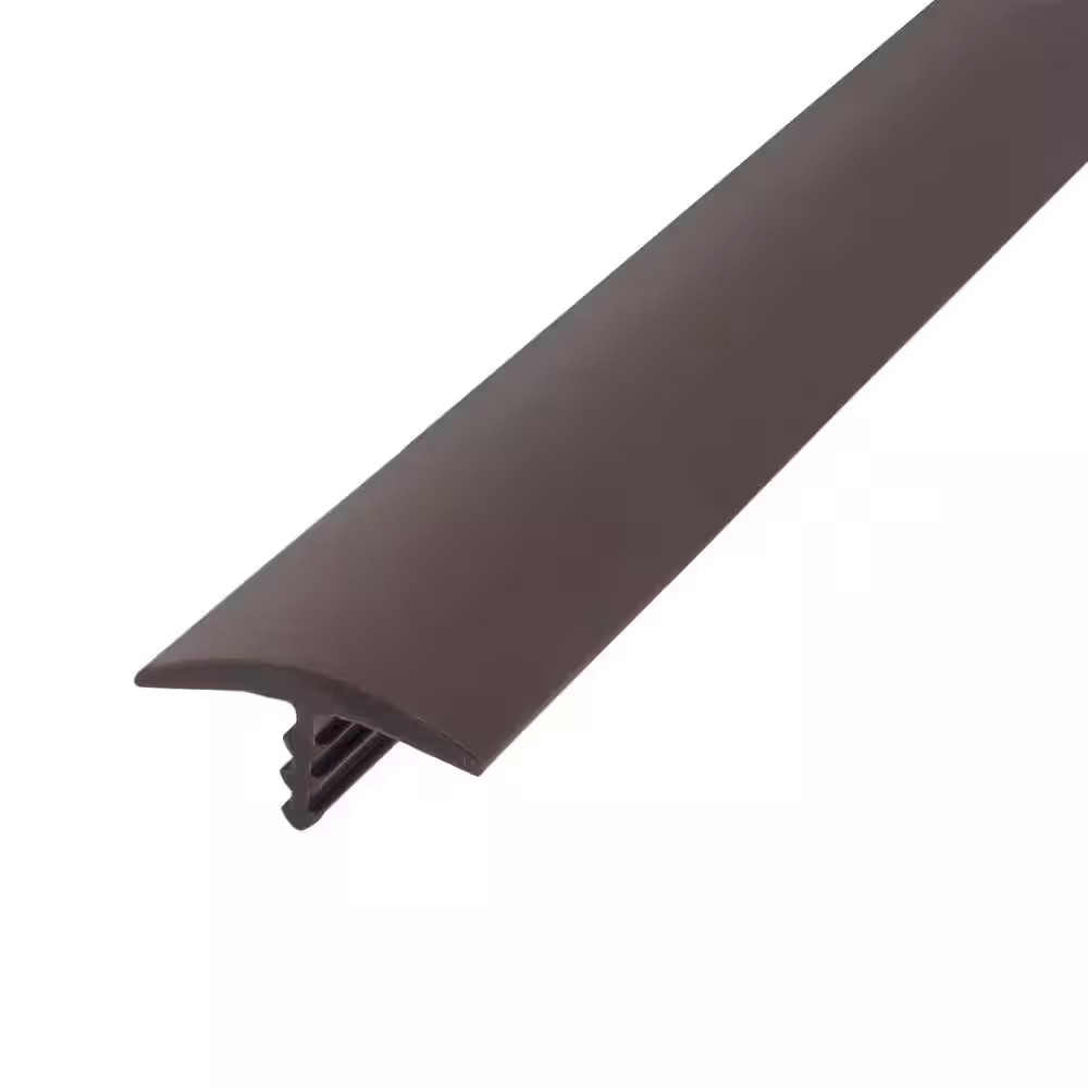 3/4 In. Dark Brown Flexible Polyethylene Center Barb Hobbyist Pack Bumper Tee Mo