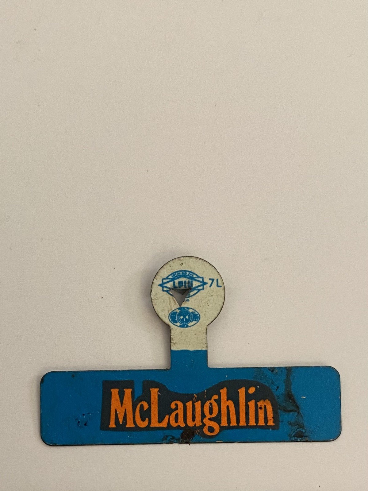 McLaughlin Tab Fold Over Button P108