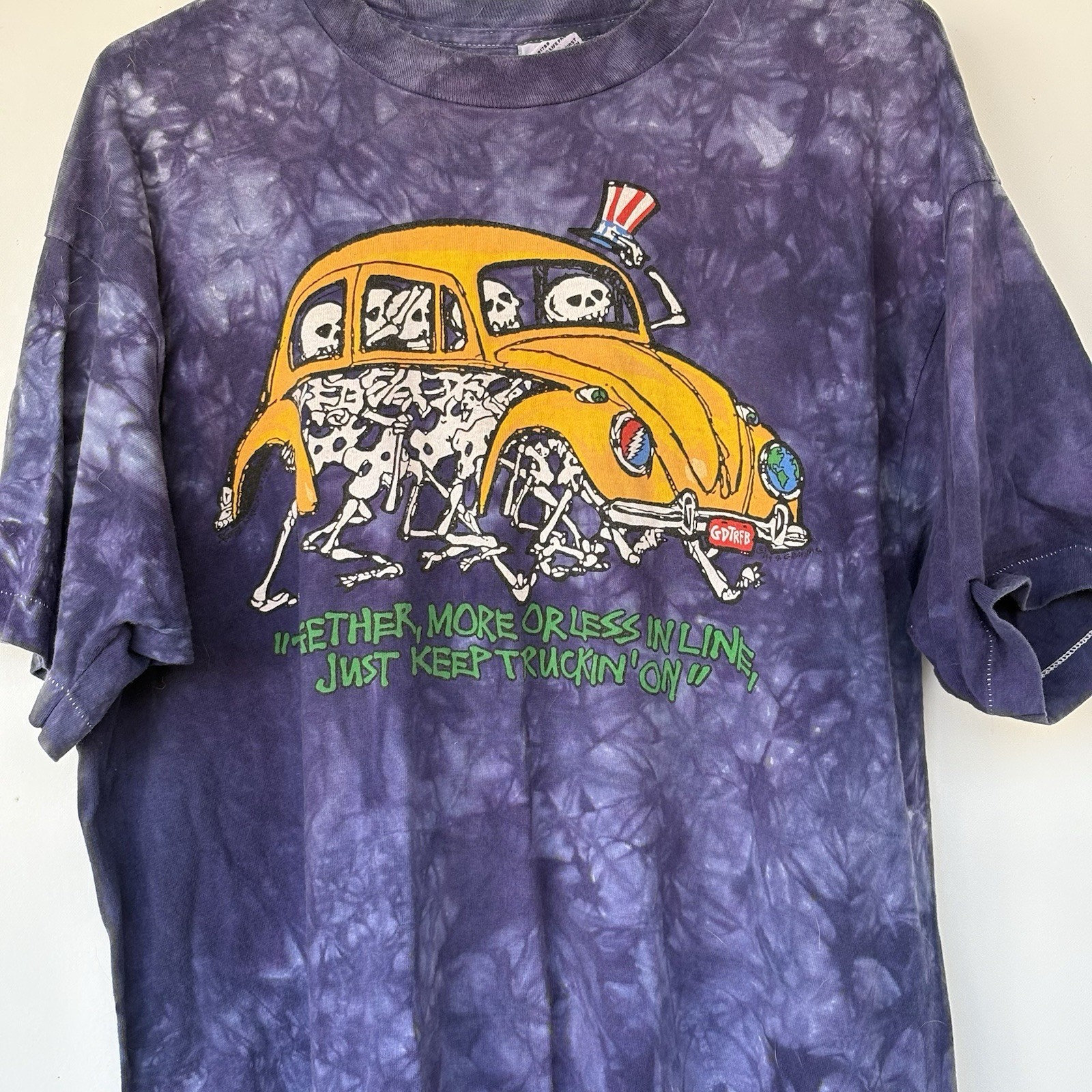 Grateful Dead Vintage 1994 Liquid Blue Two Sided XL