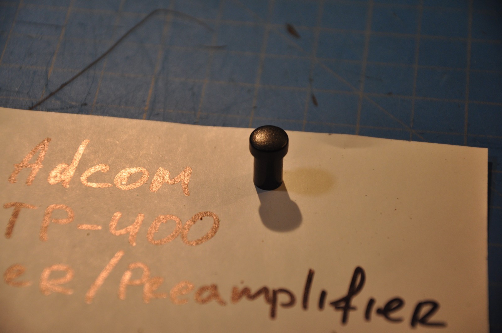 ADCOM GTP-400 Pre-Amplifier Replacement Parts Push Control Button