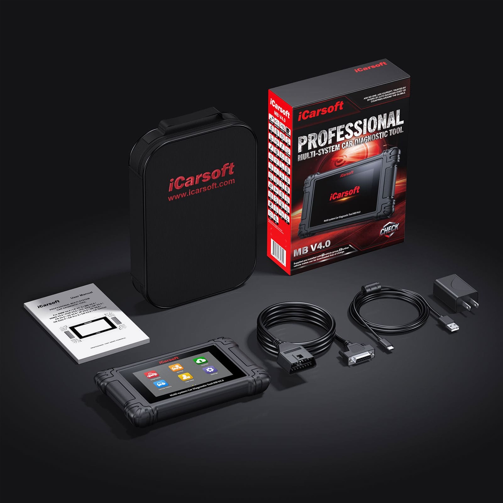 ICARSOFT MB V4.0 Advanced Diagnostic Tool for M/Benz, Sprinter, Smart&Maybach