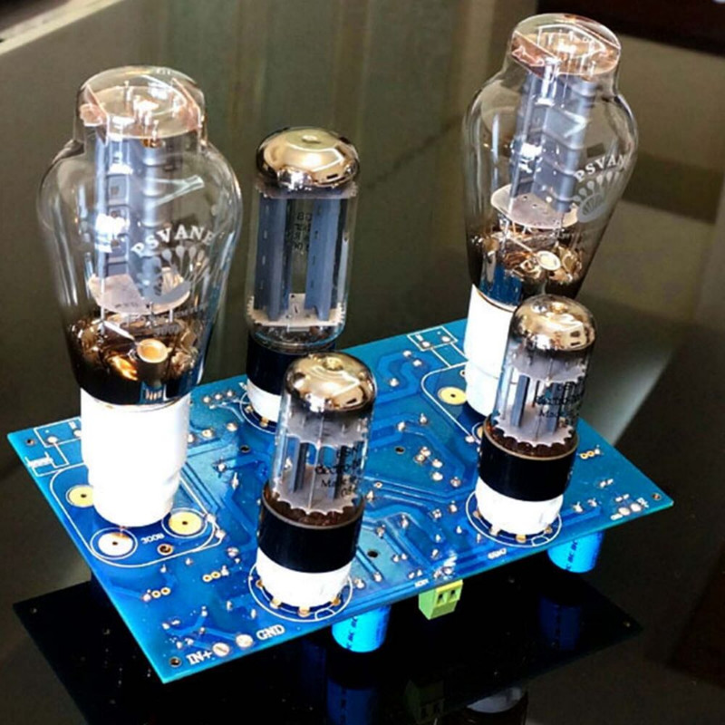 ASSEMBLED HiFi 300B Vacuum Tube Power Amplifier Board A Stereo Audio Amp 16W NEW