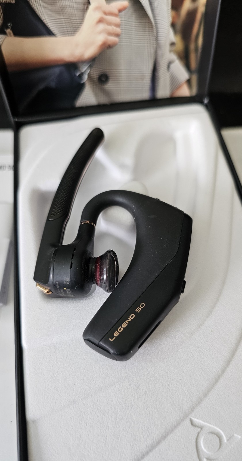 Plantronics Poly Voyager Legend 50 Premium Bluetooth Rechargeable Headset