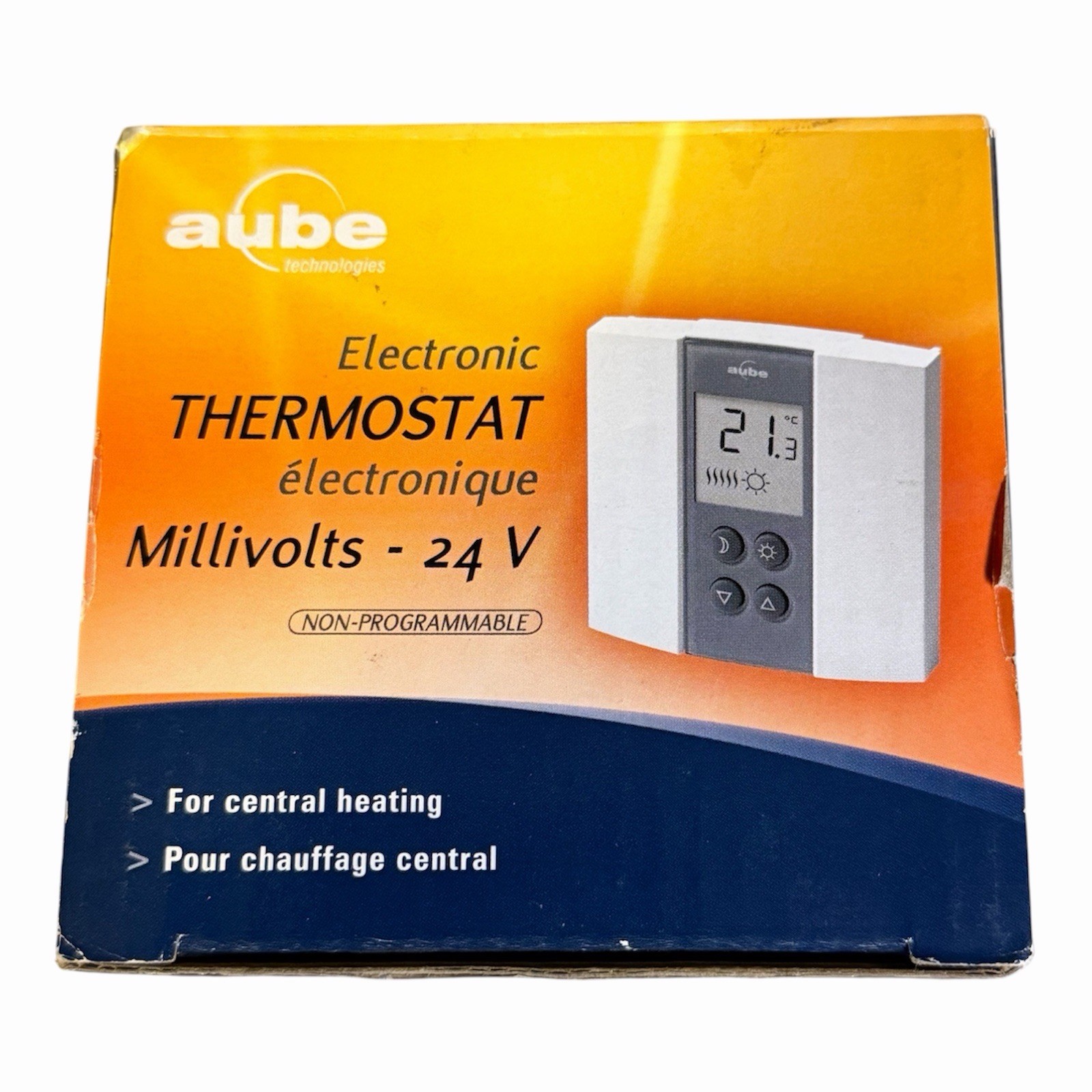 AUBE Honeywell Low Volt Non-Programmable Heat-only Thermostat  TH135-01-B AUBE