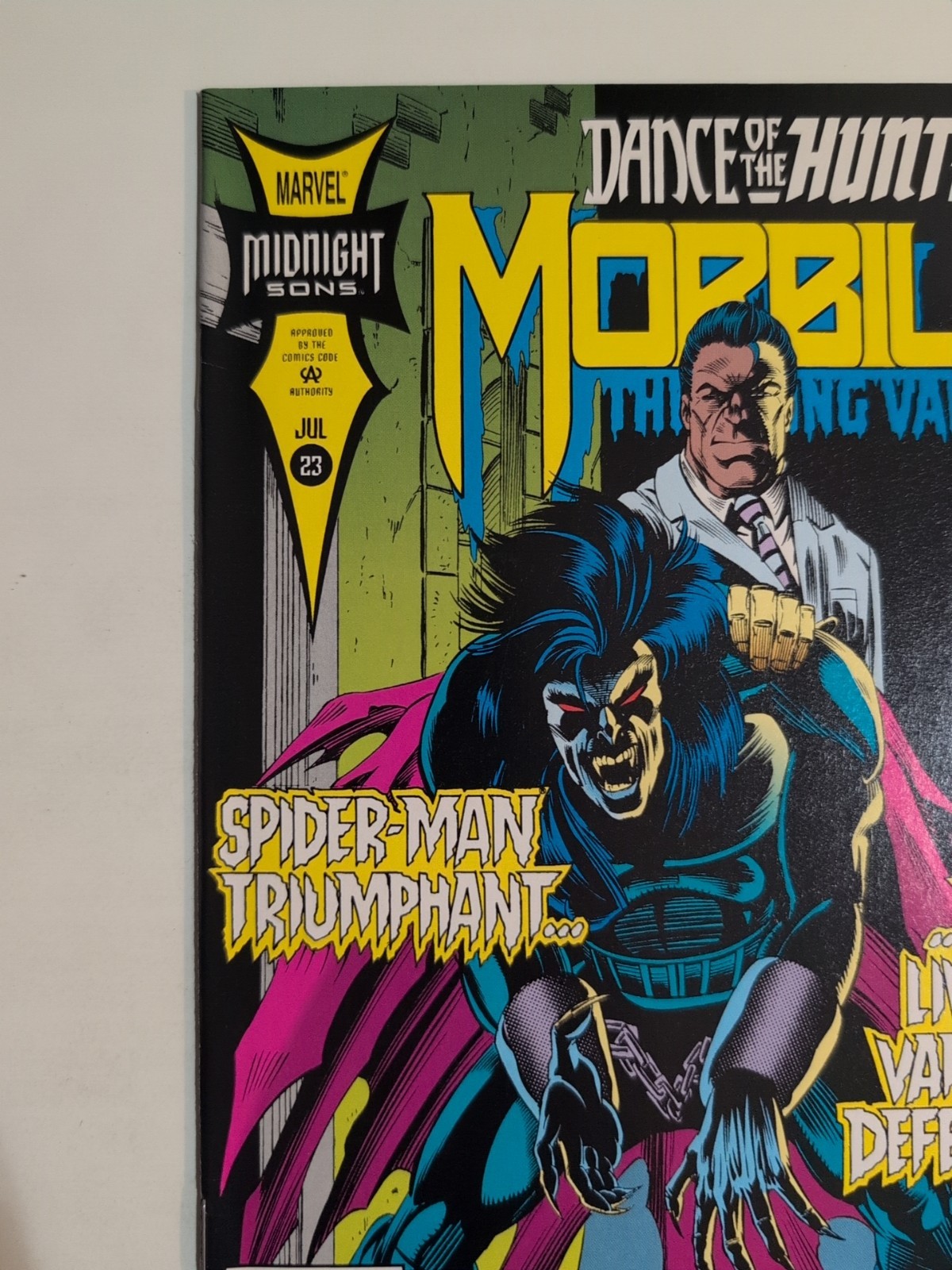 Morbius The Living Vampire #23 Marvel Comics 1994 Midnight Sons Horror
