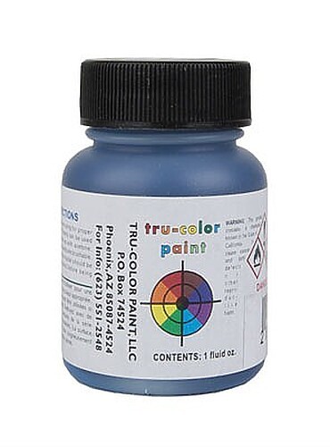 Tru-Color Frisco Meteor Blue 1oz - Hobby and Model Solvent Paint - #392