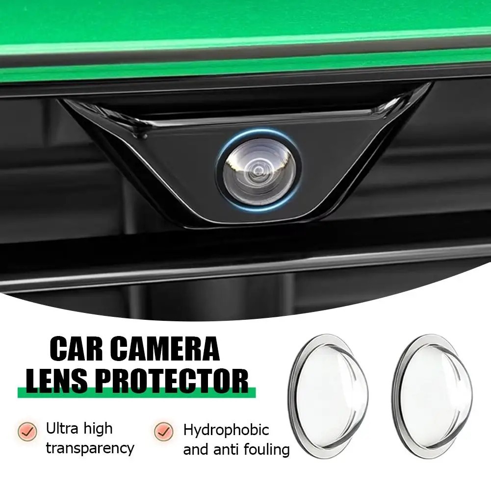 2PCS Car Camera Lens Protector Advanced Scratch Car Camera Lens Guards Waterproo