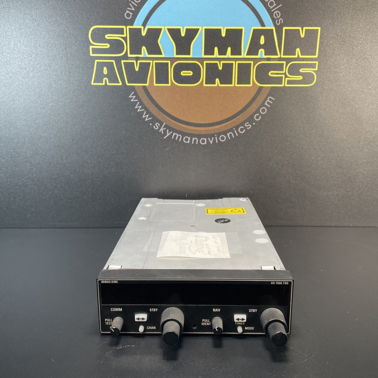 Bendix King KX 155A NAV/COM - 28V W/out GS - INOP - No Warranty!