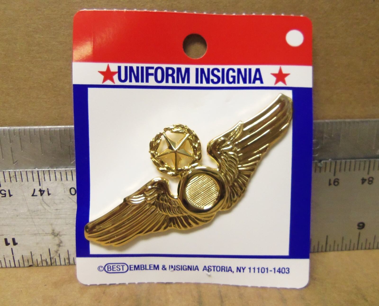 Best Emblem & Insignia - US Air Force - Master Observer Wings Badge (NOS)