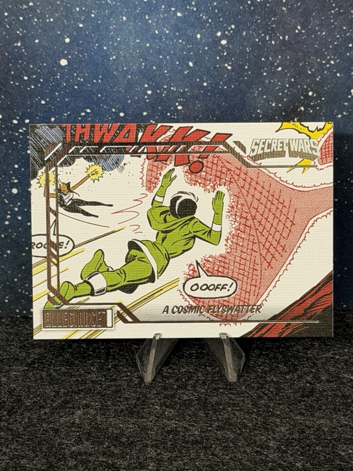 2024 UD Marvel Allegiance Secret Wars Canvas Chapters #CH-57 A Cosmic Flyswatter