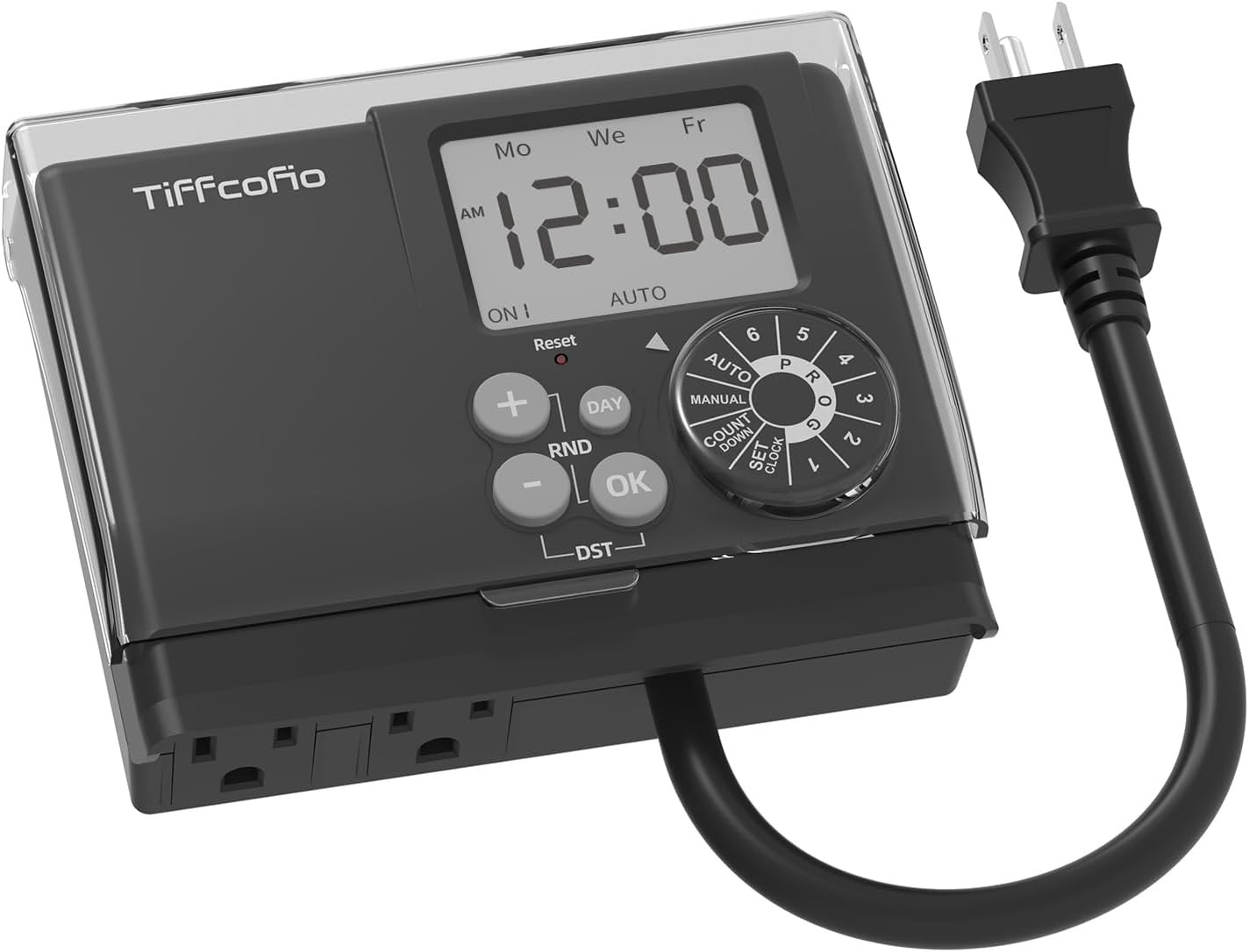 New Digital Outdoor Timer Waterproof, Dial Programmable Method, Outdoor Pool Pum