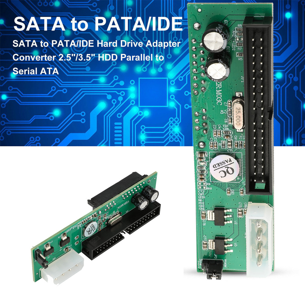 SATA To PATA IDE Hard Drive Adapter Converter 2.5/3.5 HDD Parallel to Serial ATA