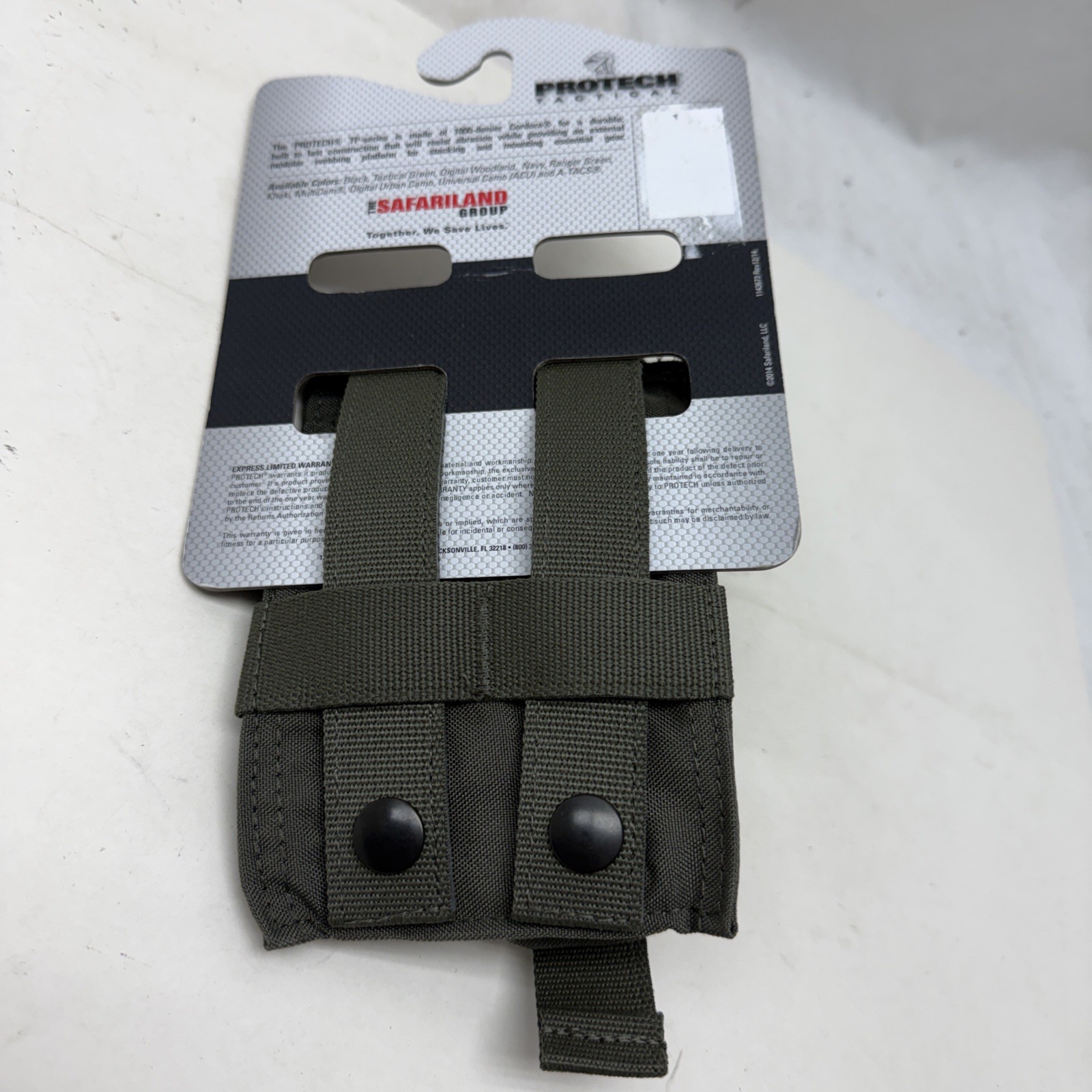 Protech Tactical Safariland TP15 Less Lethal Grenade Pouch Ranger Green