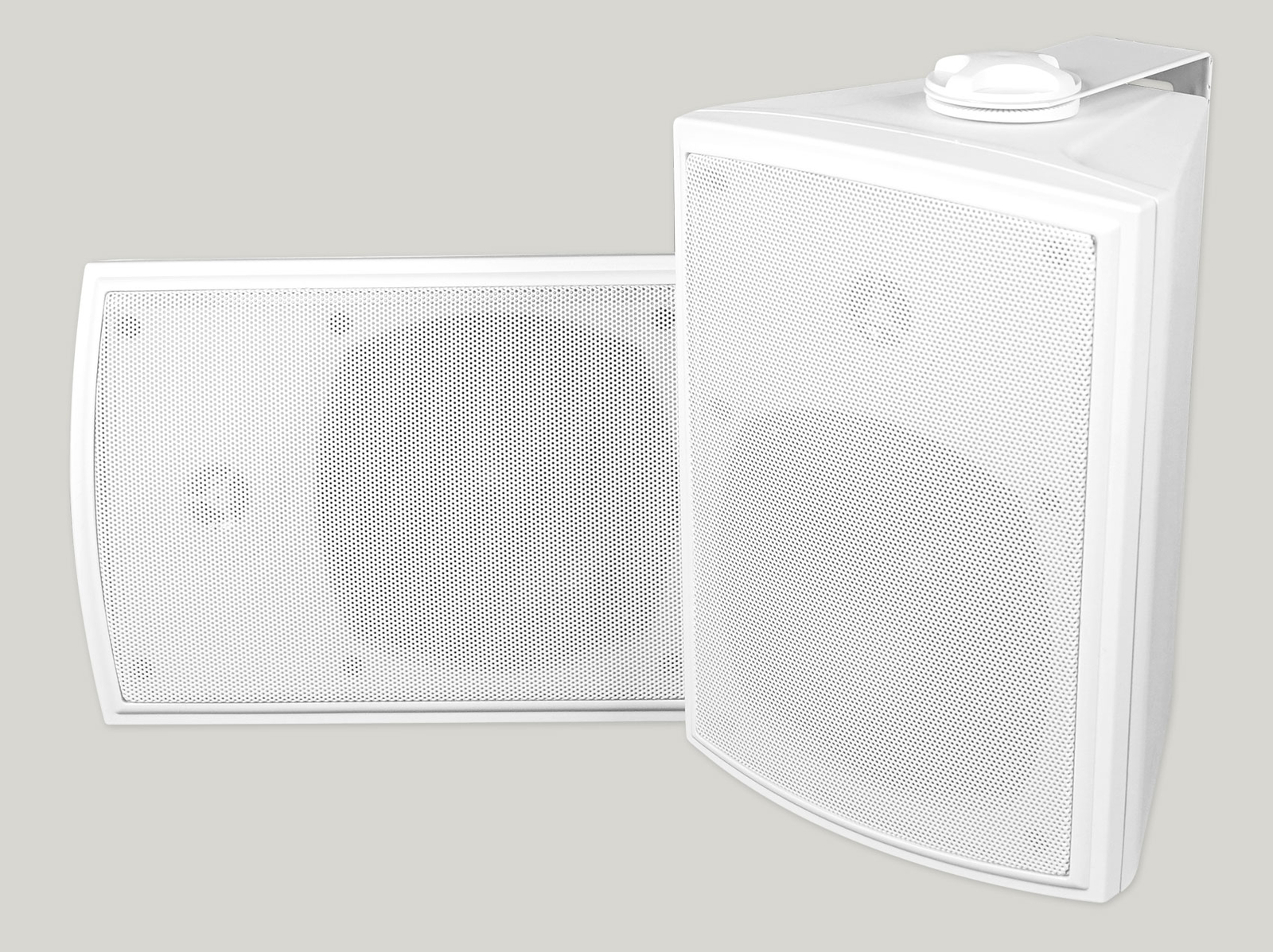(2) Rockville 5.25" Outdoor/Indoor Wall Swivel Speakers For Restaurant/Bar/Cafe