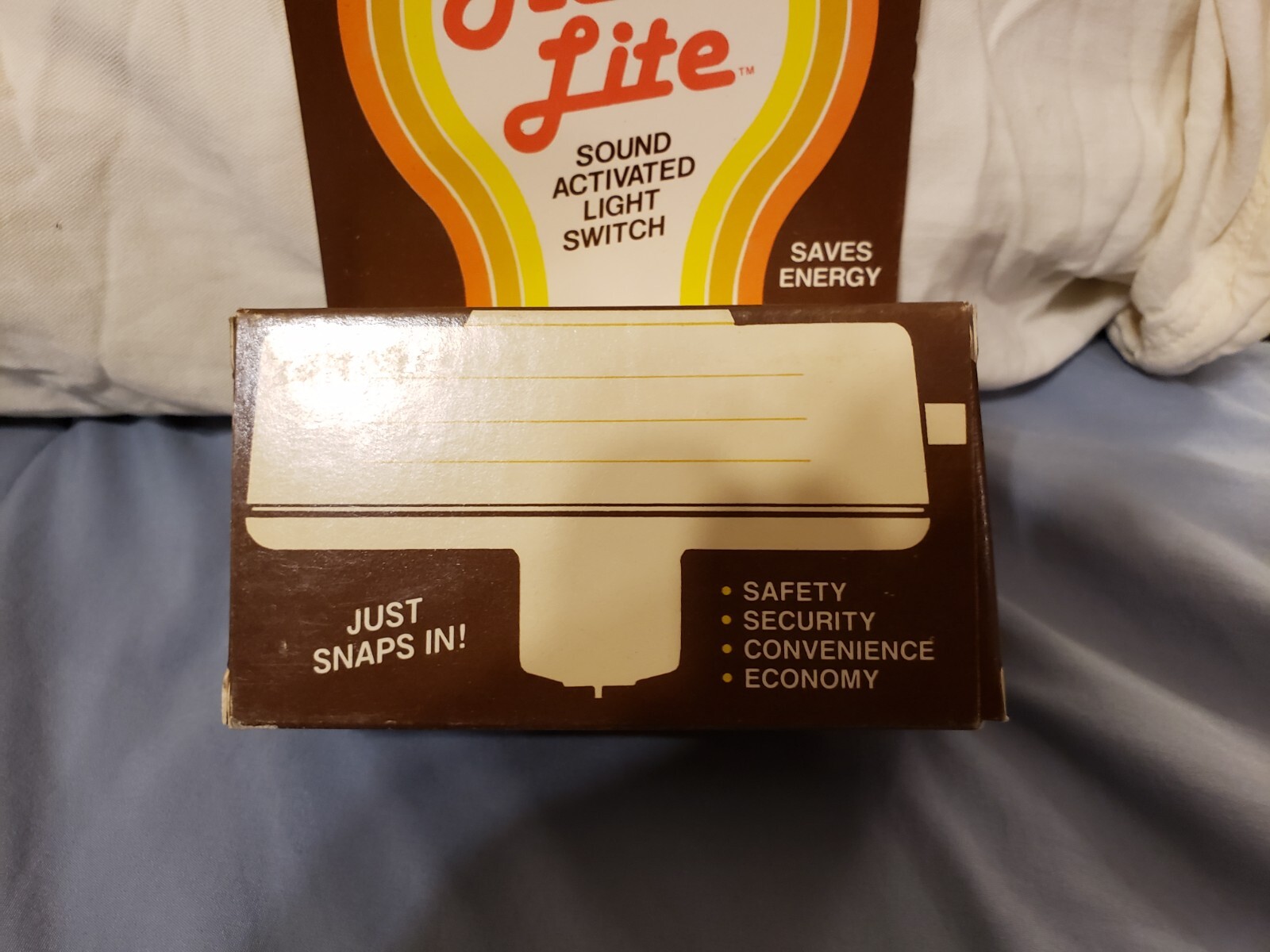 80s Hello Lite Sound Activated Light Switch Made in USA