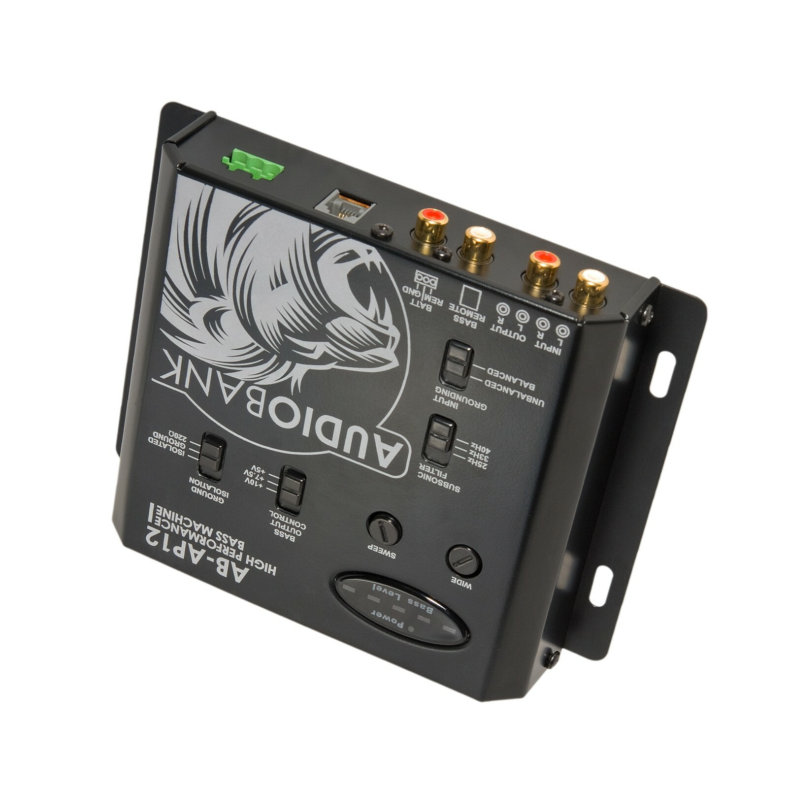 Audiobank AP12 Digital Machine Processor RECONSTRUCTION Bass Knob car epicenter