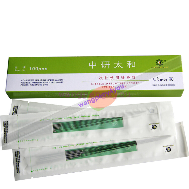 Longer Acupuncture Long elongated awn Large needle 0.35 0.40 100 125mm 4cun 5cun