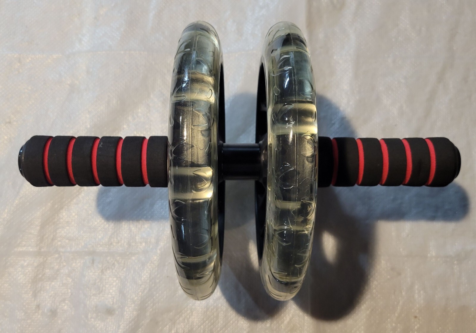 Double Wheel Abdominal Wheel Roller Core Workout