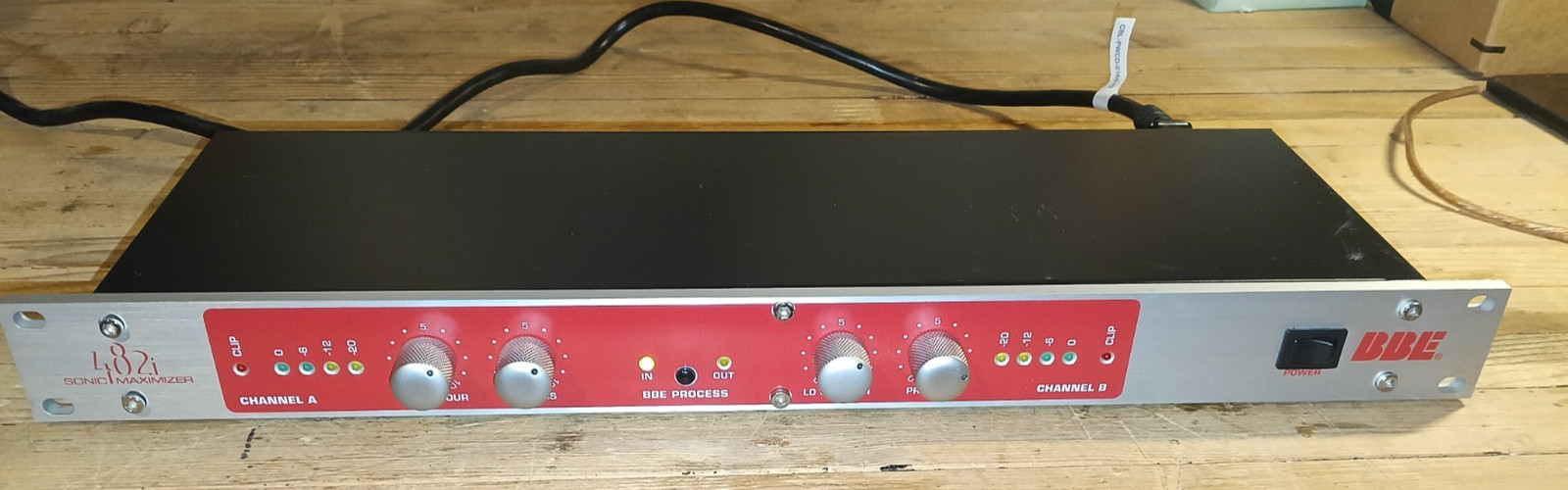 BBE Sound 482i Sonic Maximizer Dual Channel Audio Processor