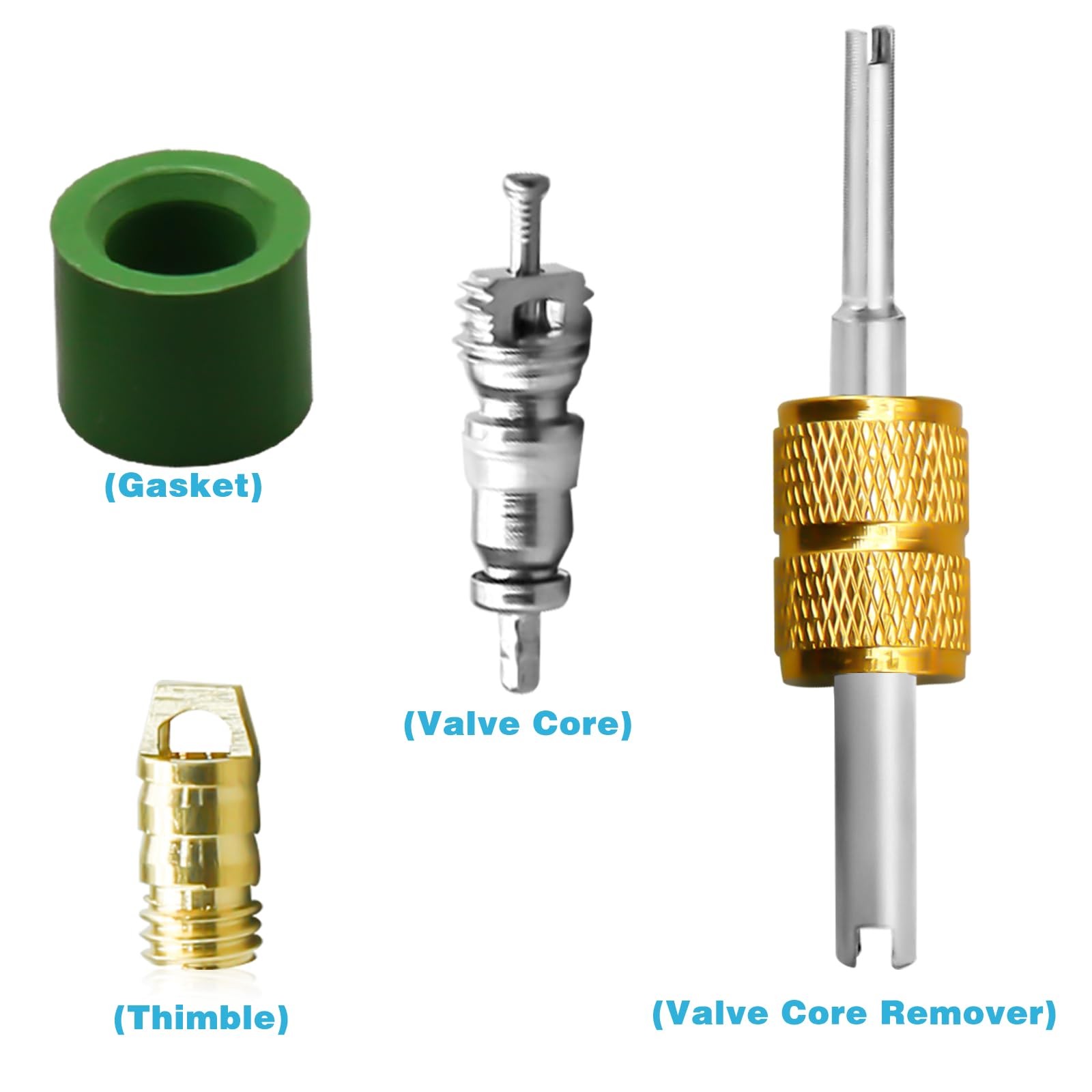 R410A Adapter Kit, Mini Split Adapter 5/16 to 1/4 Coupler R410A Refrigerant H...