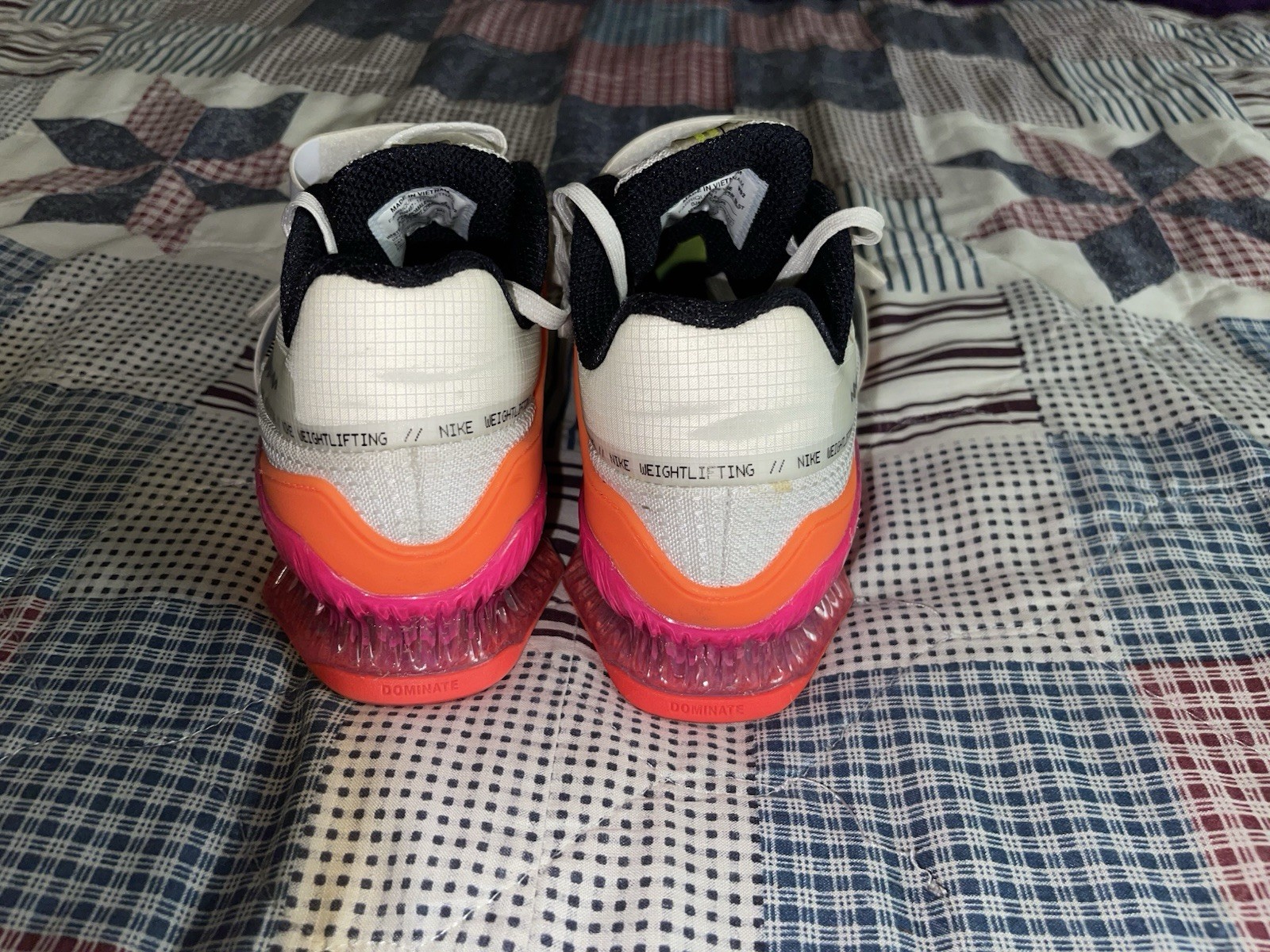 Nike Men’s 5 Women’s 7 Romaleos 4 SE Rawdacious Weightlifting Shoes DJ4487-121