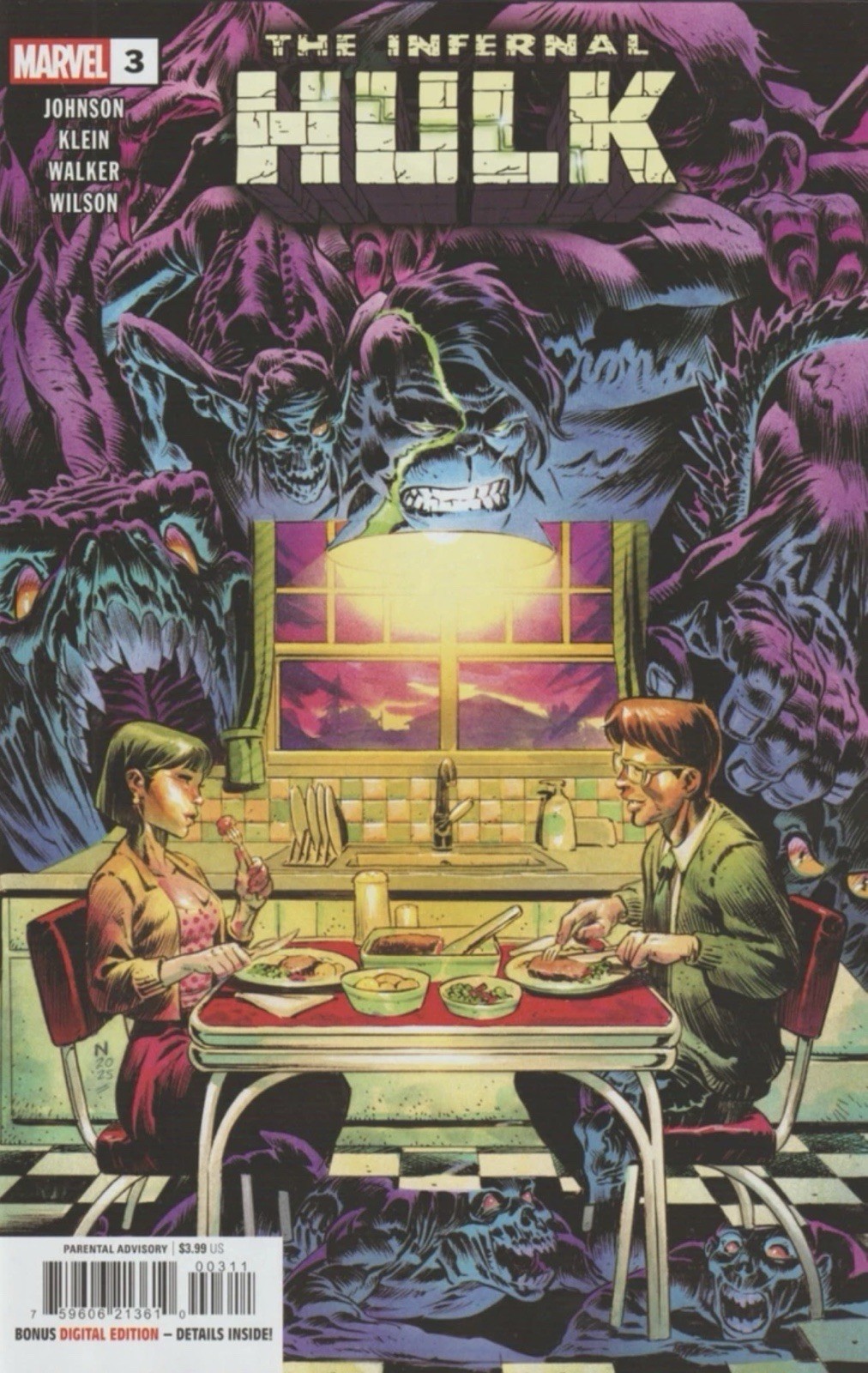 INFERNAL HULK #3 Cover A Nic Klein 2026