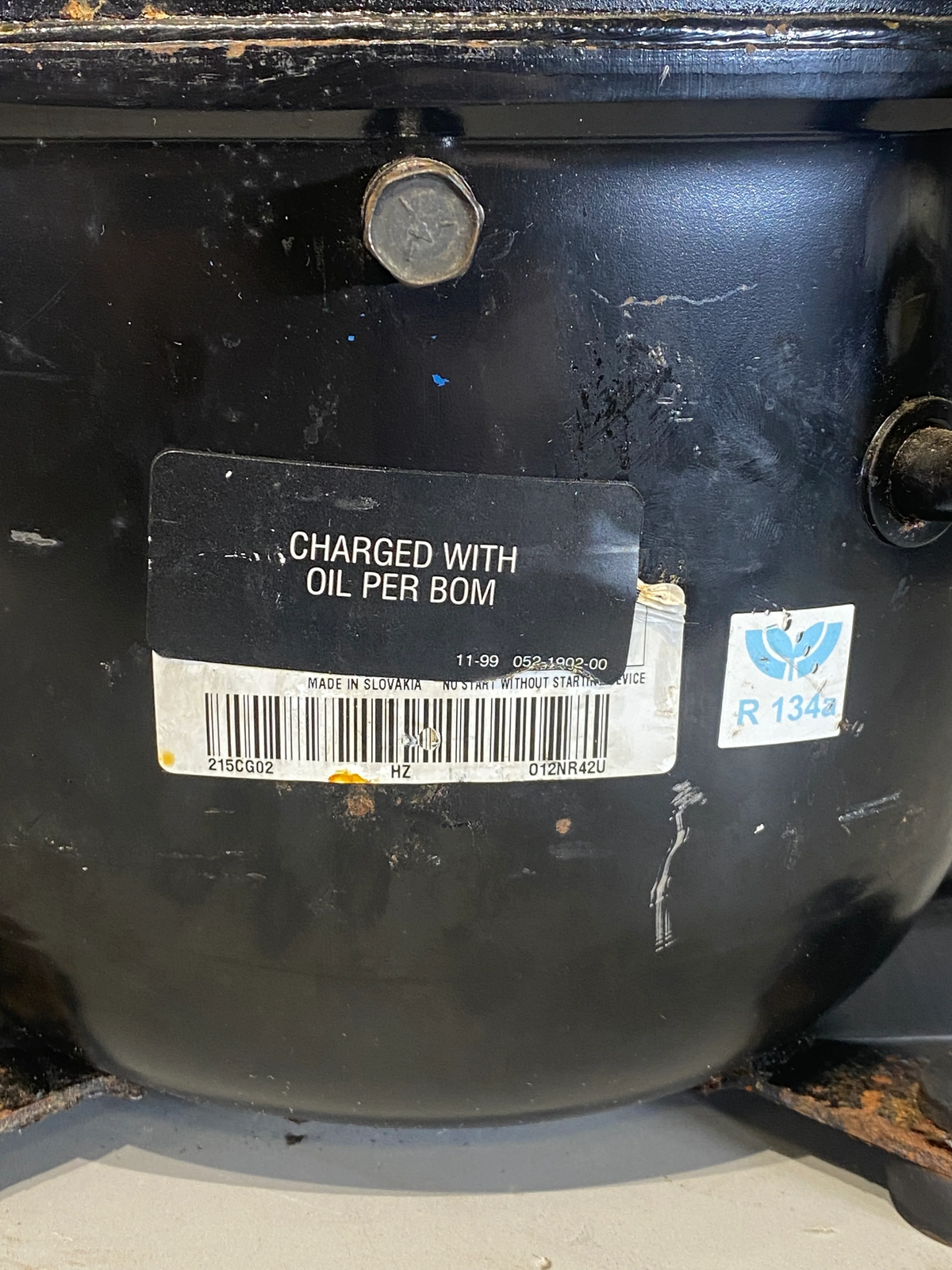 Copeland Emerson RFT18C1E-PFA-102 Compressor, 115V (Used)