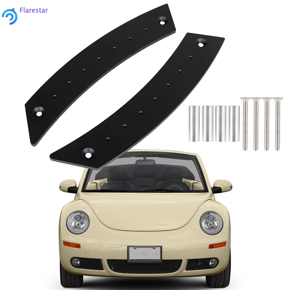 For Volkswagen Beetle 1998-2010  Interior Front LH+RH Door Handle Aluminum Black