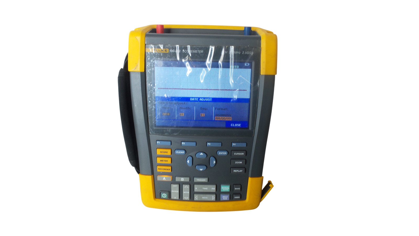 FLUKE 190-202 ScopeMeter 2CH 200Mhz 2.5GS/s - Free Shipping