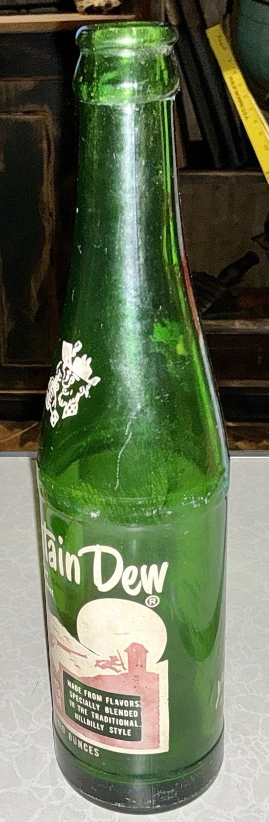 1966 10oz Mountain Dew Bottle