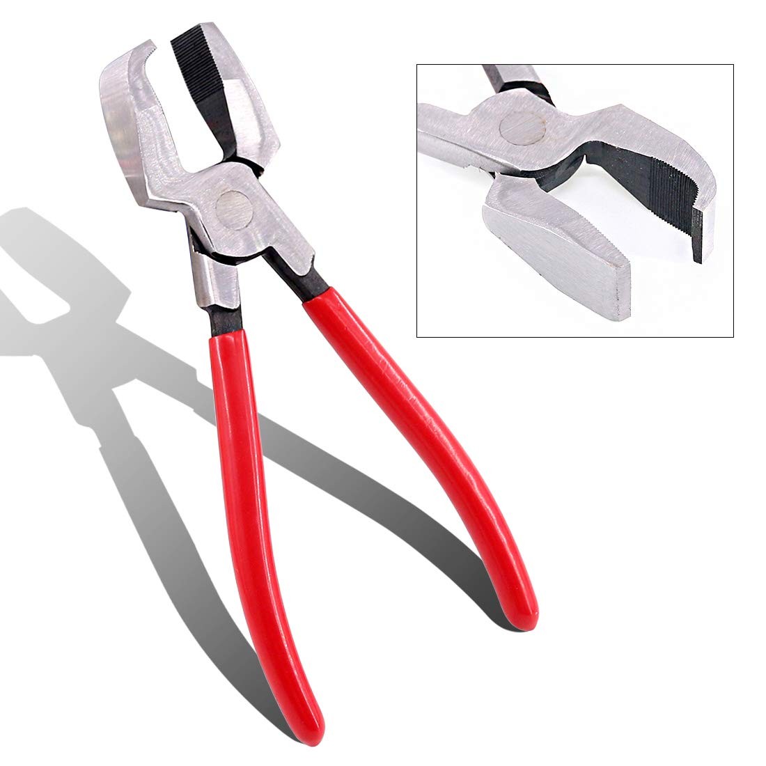 Swpeet Heavy Duty 8 Glass Cutting Plier Tool Steel Drop Jaw Glass Br