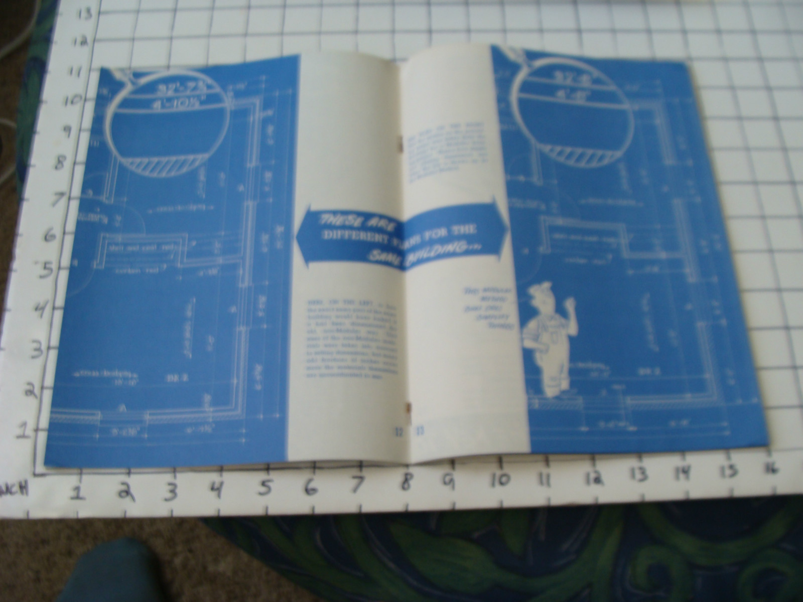 vintage Paper Ephemera: MODULAR DRAWINGS 1959, 22 page booklet