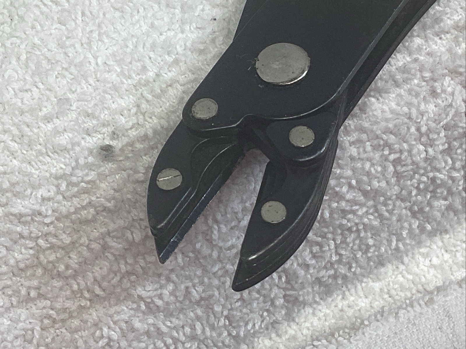 Craftsman 45758 Laminated Side Cutting Pliers W/Soft Grips Made in USA 6.5"L