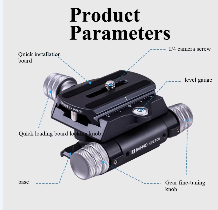 BENRO GPC1CN Gear Panoramic Head