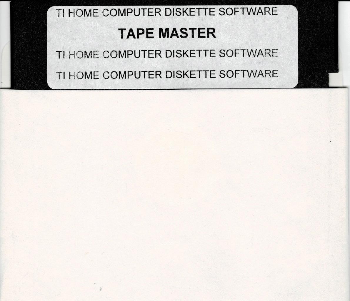TI-99/4A TAPE MASTER COPIES SELECTED FILES FROM DISK TO CASSETTE TAPE