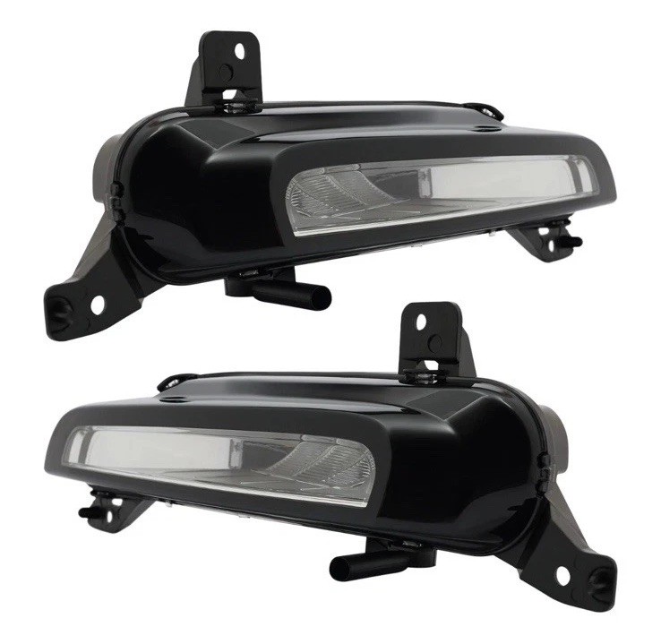 For 2016-2018 Range Rover Evoque LED DRL Daytime Running Fog Light Lamp Pair Set