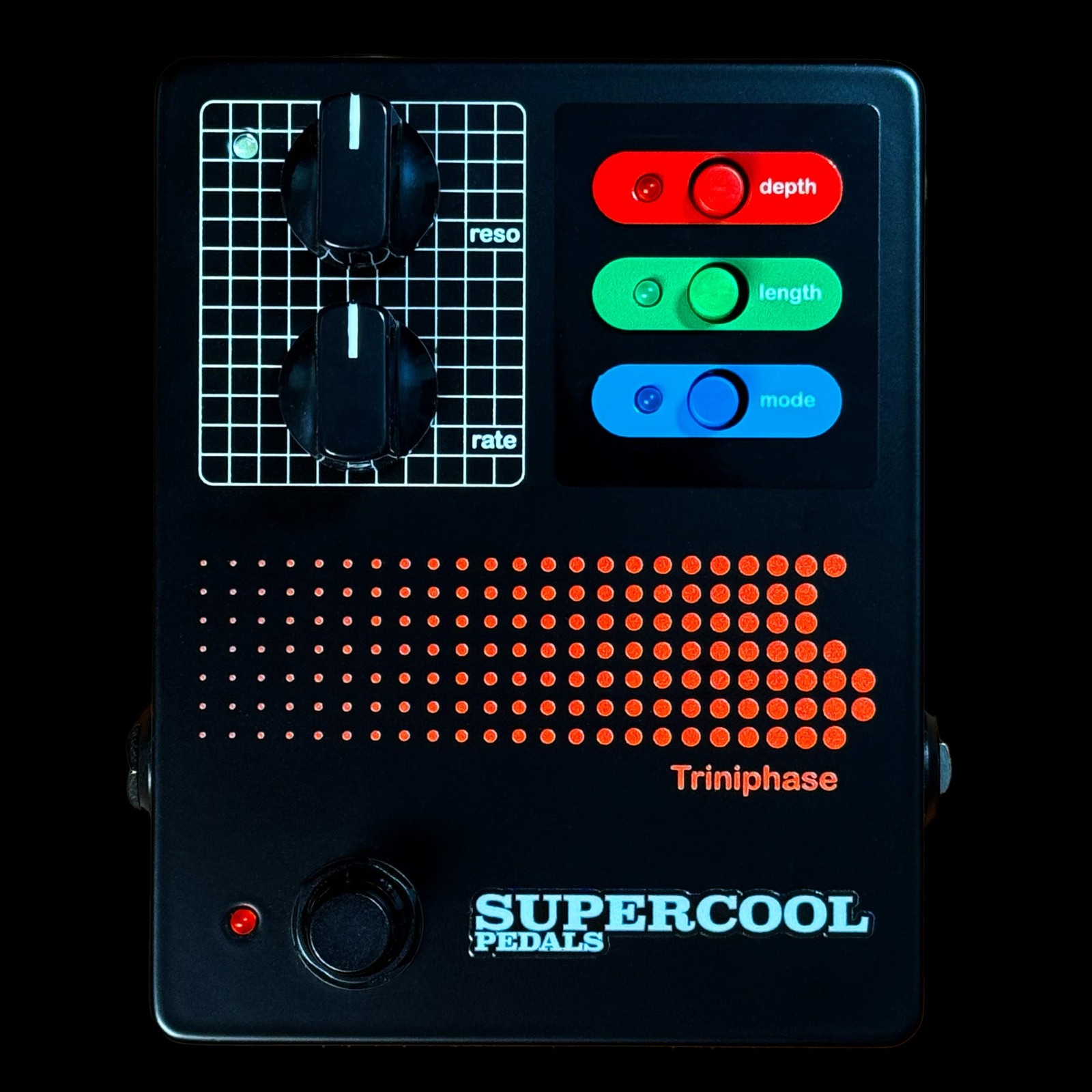 Supercool The Triniphase Phaser Pedal