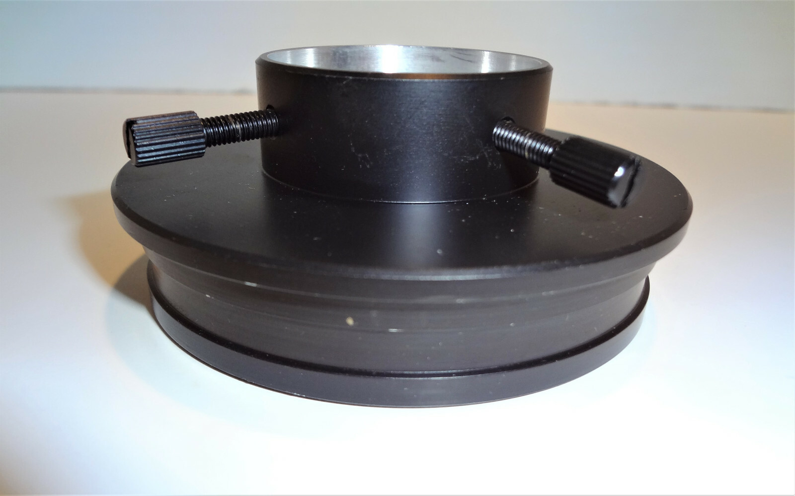 NAVITAR P/N 1-9620 MICROSCOPE STAND 82MM ADAPTOR PLATE ***NEW***