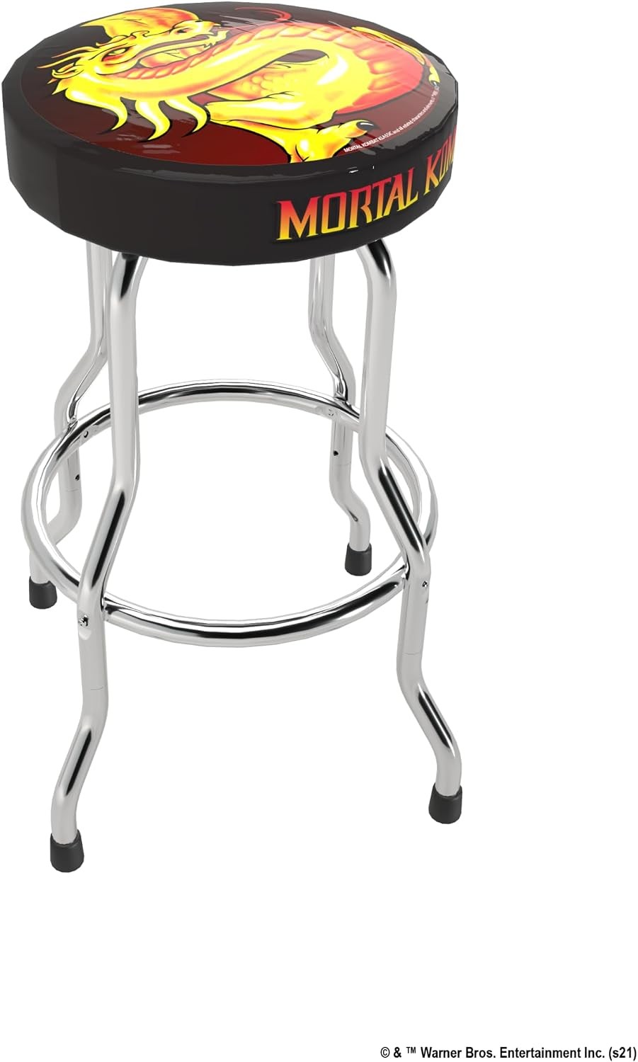 Midway Legacy Orin Edition Adjustable Stool – Officially Licensed, Chrome-Plated