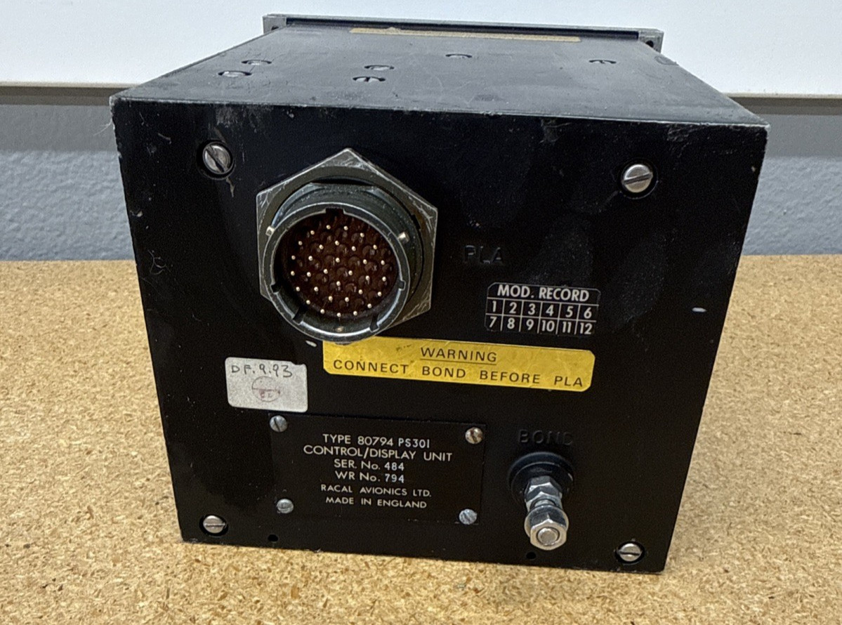 Control, Display Unit