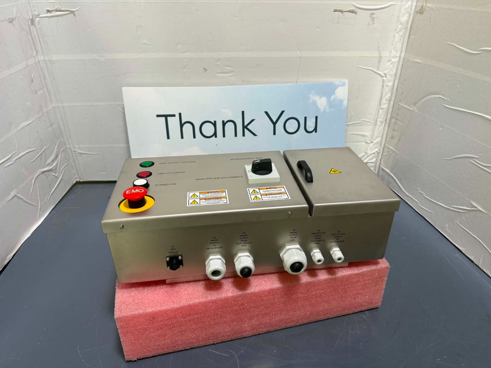 Thermo Fisher eConnection Panel Electrical Box for Apreo Helios SEM Microscopes