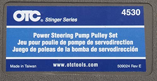 Tools 4530 Power Steering Pump Pulley Service Set
